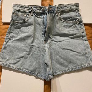 A-line Jean Shorts